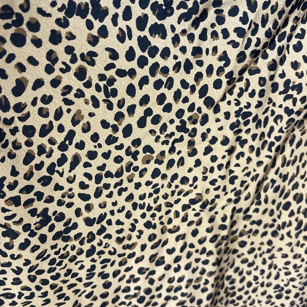 J. Crew Medium Women’s Long Leopard Print Float Pencil Skirt - Picture 2 of 6